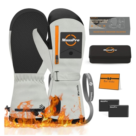 Unisex heated mittens - Picture 4 of 6